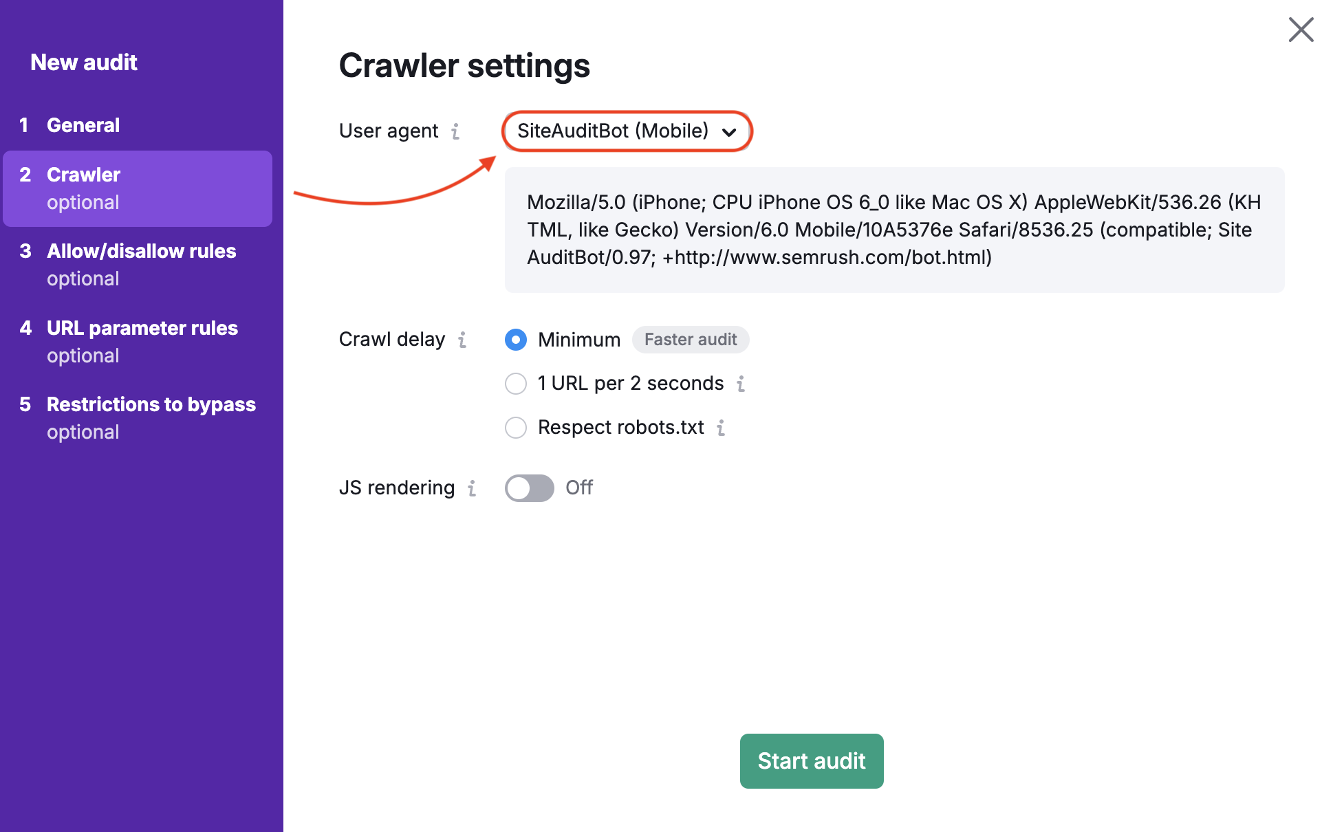 How to Gather Mobile SEO Data on Semrush image 2